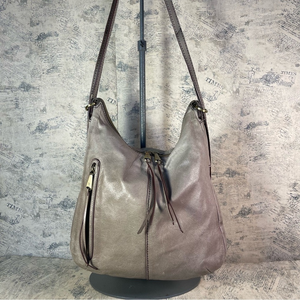 HOBO Merrin Convertible Leather Backpack Shoulder Bag Black Brown Everyday Purse